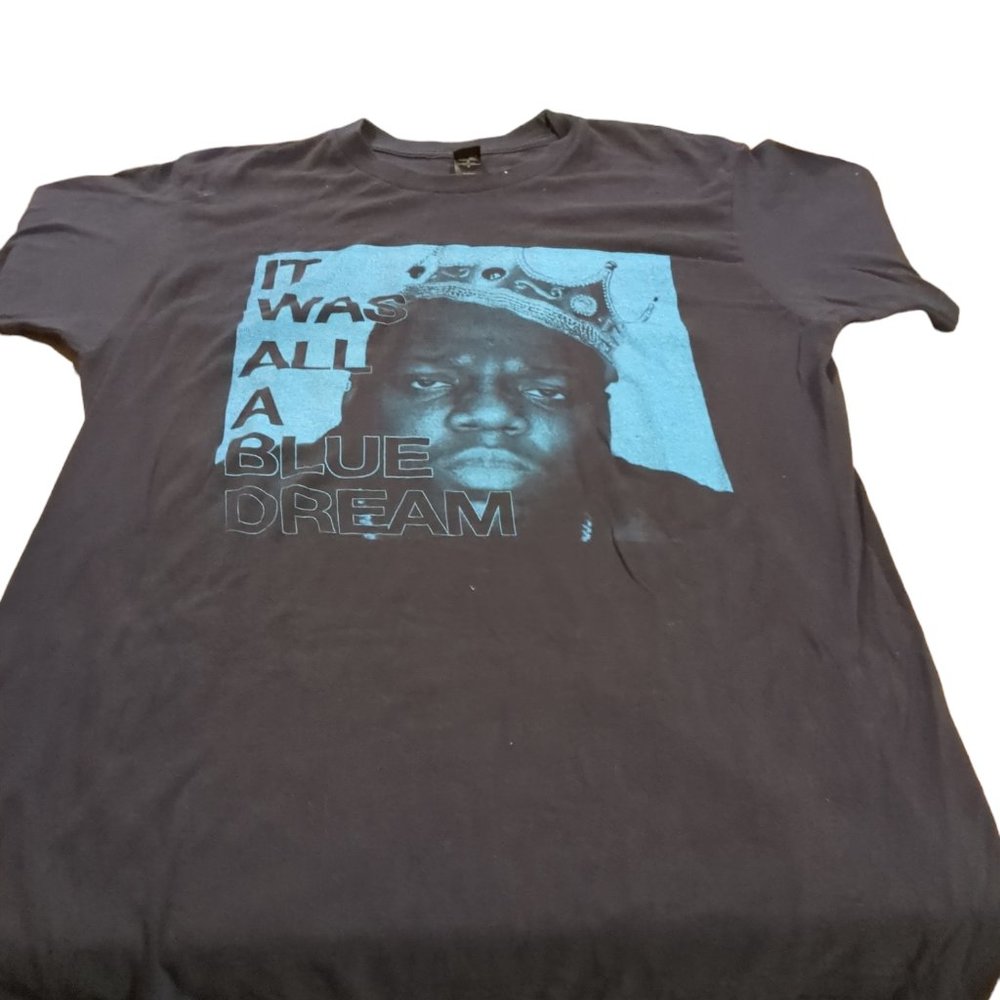 Men's Medium Biggie Smalls It was all a blue Dream Tee